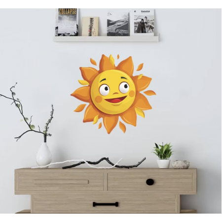 Sticker de interior soare